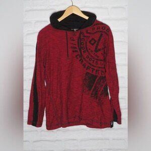 Dark black by projek raw hoodie